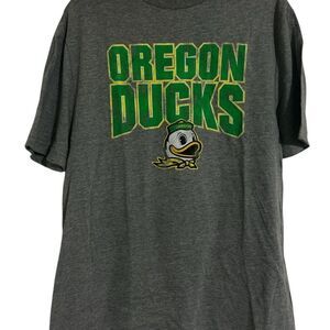 Oregon Ducks Gray Short Sleeve Tee
